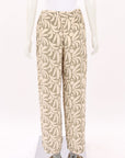 Matteau Silk Print Pants Size 4