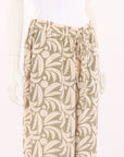 Matteau Silk Print Pants Size 4