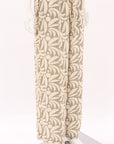 Matteau Silk Print Pants Size 4