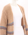Les Tricot D'o Mohair Blend Knit Long Cardigan