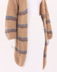 Les Tricot D'o Mohair Blend Knit Long Cardigan