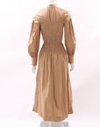 Ganni Ruched Long Day Dress Size 34 | AU 6