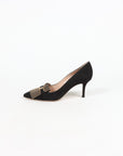 Gianvito Rossi Danielle Suede Heels Size 38