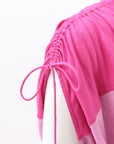 Acler 'Widford' Colourblock Maxi Shirtdress Size 6