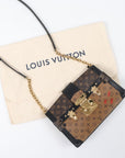 Louis Vuitton Reverse Monogram Trunk Clutch