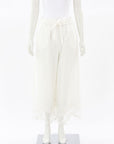 Zimmermann Embroidered Trim Pants Size 1