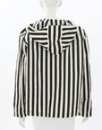 Apuntob Striped Hooded Jacket Size Large