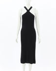 Nili Lotan 'Modena' Halterneck Jersey Dress Size S