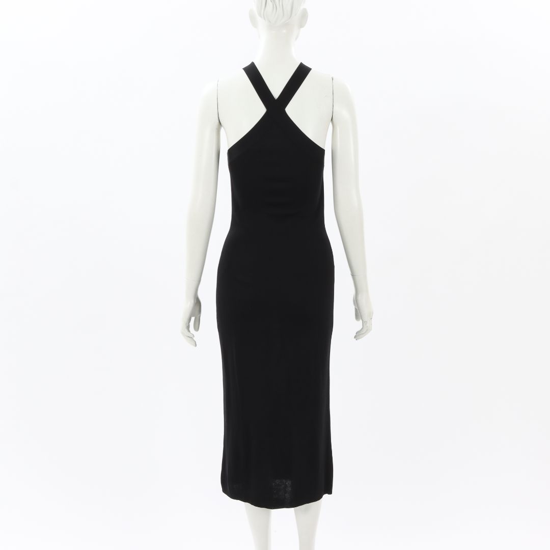 Nili Lotan &#39;Modena&#39; Halterneck Jersey Dress Size S