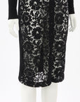 Valentino Lace Long Line Cardigan Size S