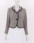 Anna Thomas Linen Textured Jacket Size 12