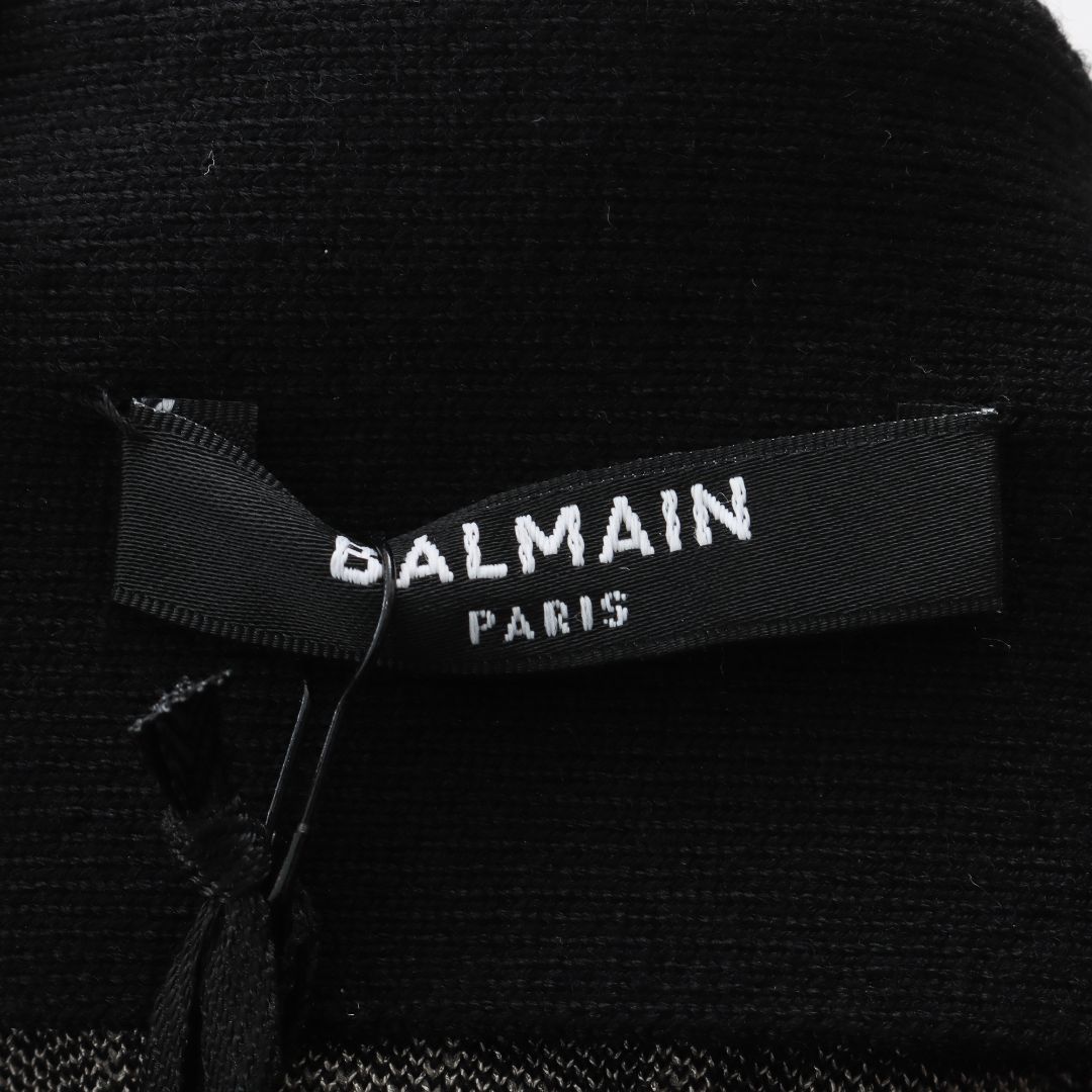 Balmain Monogram Knit Skirt Size FR 38 | AU 10