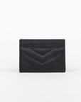 Saint Laurent Monogram Chevron Cardholder