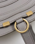 Chloe 'Marcie' Medium Leather Saddle Bag