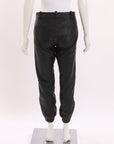 Nili Lotan Leather Joggers Size US 6 | AU 10