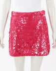 P.A.R.O.S.H. High-Waisted Sequin Mini Skirt Size M
