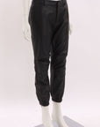 Nili Lotan Leather Joggers Size US 6 | AU 10