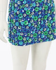 P.A.R.O.S.H. Floral Sequin-Embellished Mini Skirt Size M