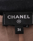 Chanel 2022 Cropped Knit Pants FR 36 | AU 8