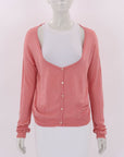 Miu Miu Cashmere/Silk Blend Cardigan Size IT 40 | AU 8
