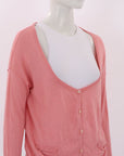Miu Miu Cashmere/Silk Blend Cardigan Size IT 40 | AU 8