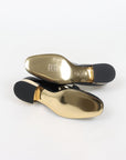 Chanel Coco Mark Patent Leather Loafers Size 39