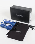 Chanel 2022/23 Patent and Calfskin Flat Slingbacks Size 35