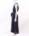 Me + Em Scallop Embroidered Belted Dress Size 10