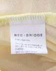 Bec & Bridge Long Sleeve Tie Back Crop Top Size 10
