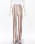 Missoni Lurex Striped Pants Size IT 50 | AU 18