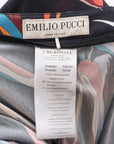 Emilio Pucci Bamboo Print Stretch Trousers Size 6