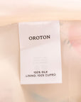 Oroton Ticket Print Slip Dress Size 16