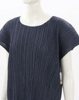 Issey Miyake Pleats Please Pleated Top Size 5