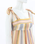 Zimmermann 'Mae' Striped Cotton Maxi Dress Size 0