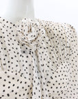 Magda Butrym Polka-Dot Print Mini Dress Size FR 36 | AU 8