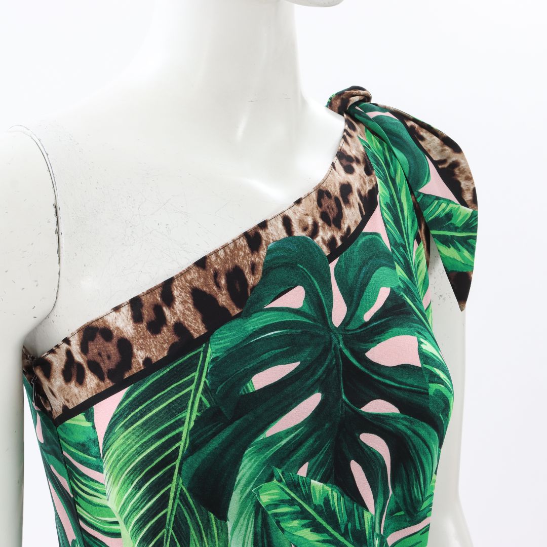 Dolce &amp; Gabbana One Shoulder Dress Size IT 38 | AU 6