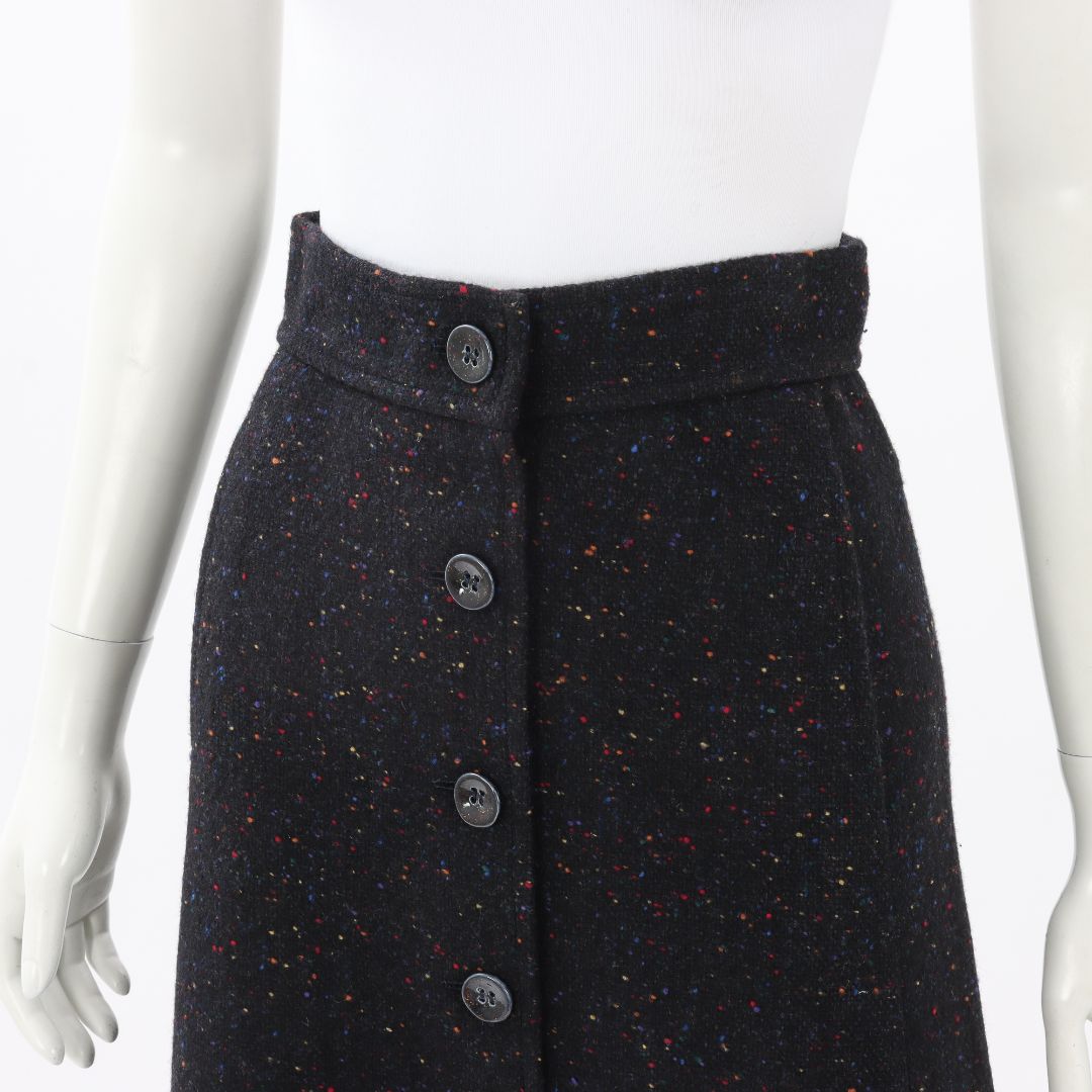 Chloe Wool Blend Midi Skirt Size FR 34 | AU 6