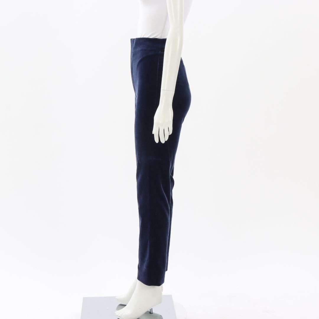 Scanlan Theodore Stretch Velvet Slim Trouser Size 6