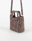 Staud 'Shirley' Snake Print Bag