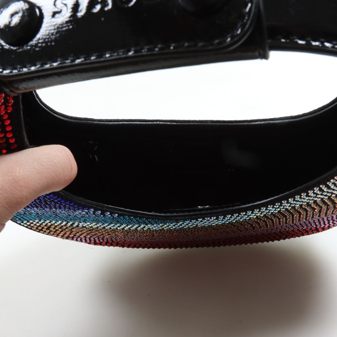 Staud Mini Moon Crystal Bag