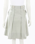 Loro Piana Pleated Cotton Skirt Size IT 38 | AU 6