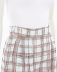 Loro Piana Checked Skirt Size IT 40 | AU 8