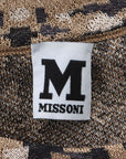 Missoni Metallic Knit Sheath Dress Size IT 44 | AU 12