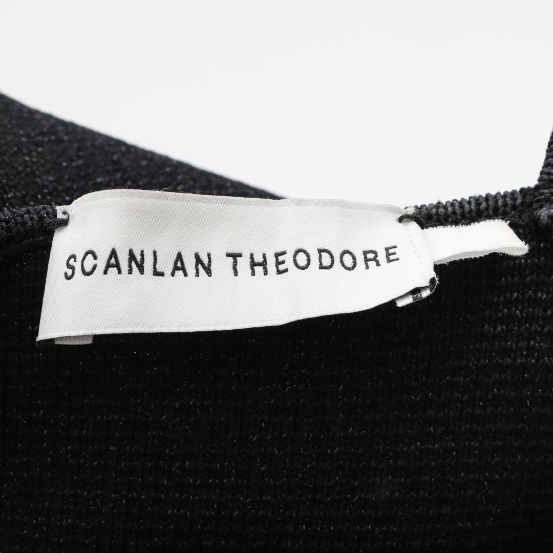 Scanlan Theodore Crepe Knit Mini Dress Size Medium