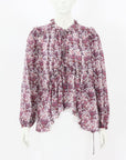 Isabel Marant 'Noon' Silk Blouse Size FR 42 | AU 14