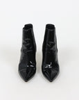 Saint Laurent 'Opyum' Patent Leather Ankle Boots Size 39