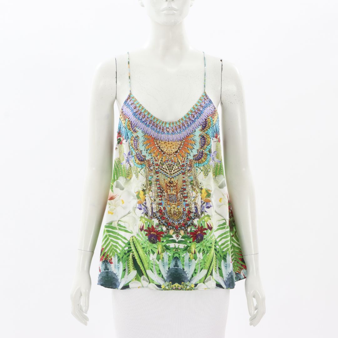 Camilla &#39;Exotic Hypnotic&#39; Shoestring Top Size S