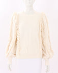Ulla Johnson 'Hali' Fringed Sweater Size M