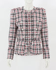 Balmain Tweed Button Embellished Jacket Size FR 38 | AU 10