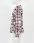 Balmain Tweed Button Embellished Jacket Size FR 38 | AU 10